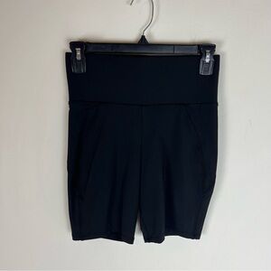 Michi Black High Rise Bike Shorts Size S
